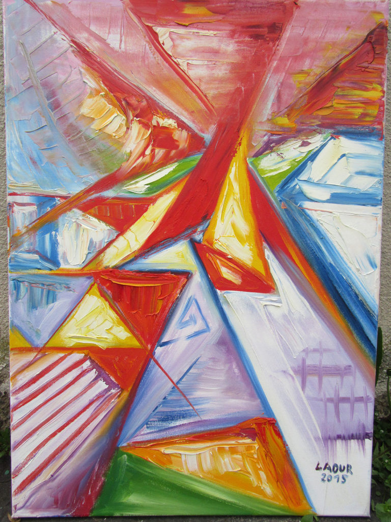 Tučňák olej plátno 2015